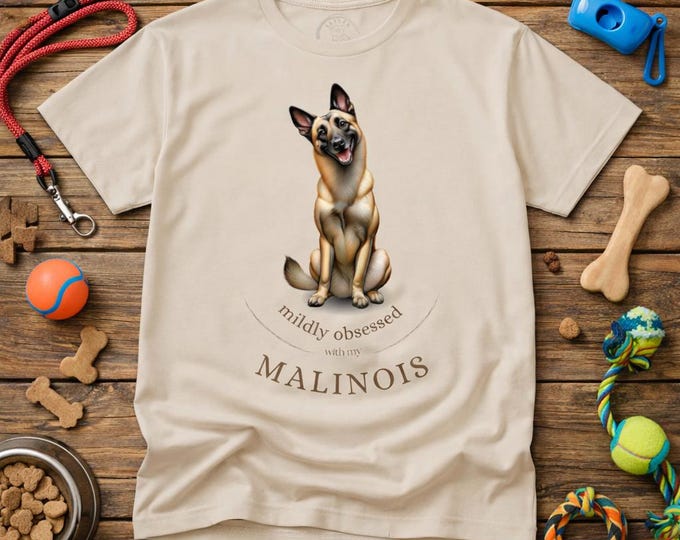 Belgian Malinois T-shirt, in 10 Colour Choices