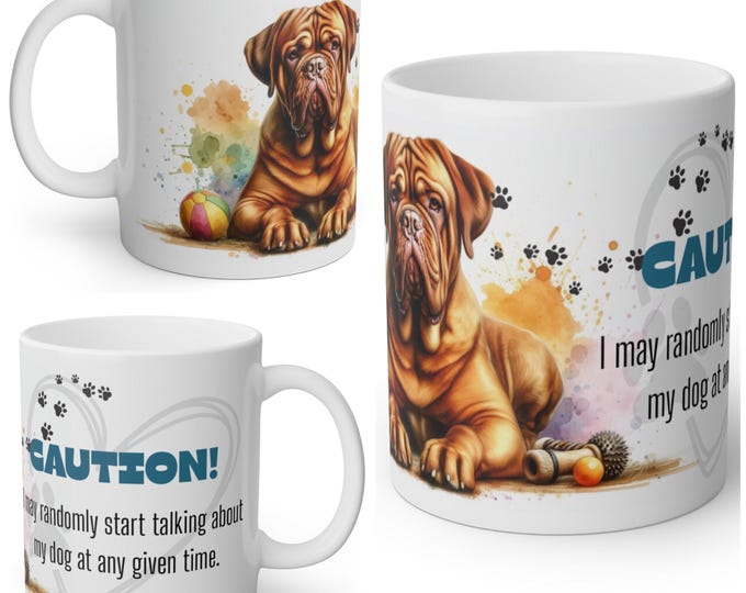 Funny Dogue de Bordeaux Mug