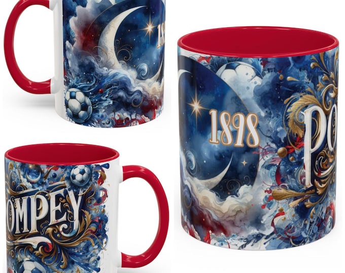 Portsmouth Inspired 11oz Football Mug