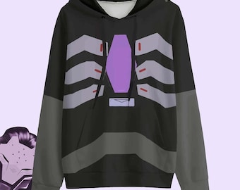 Ramattra (Overwatch) All-Over Print Unisex Pullover Hoodie