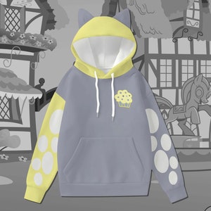 Derpy Hooves (Mlp inspired) - Unisex  Hoodie With Ears