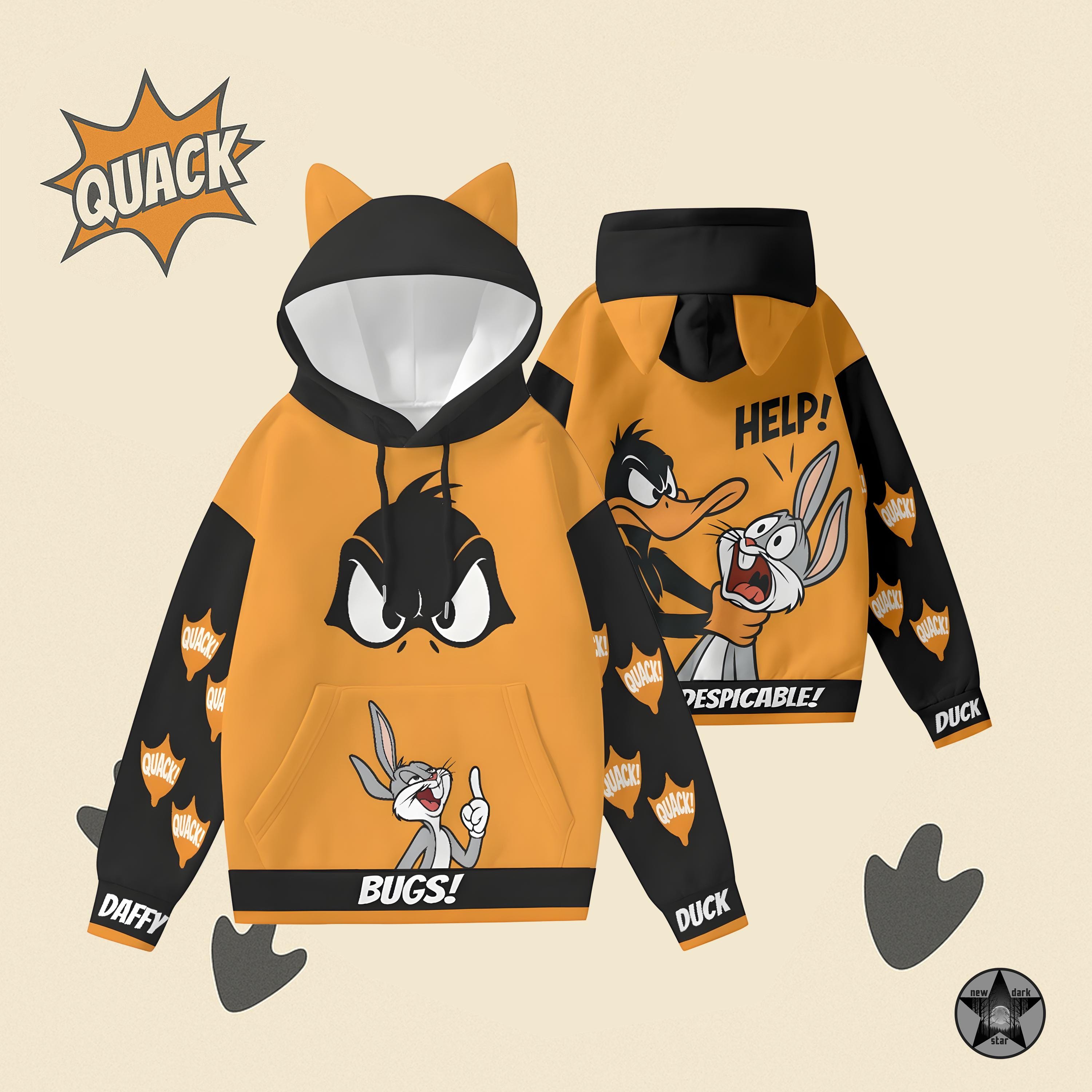 Daffy Duck Hoodie - Etsy