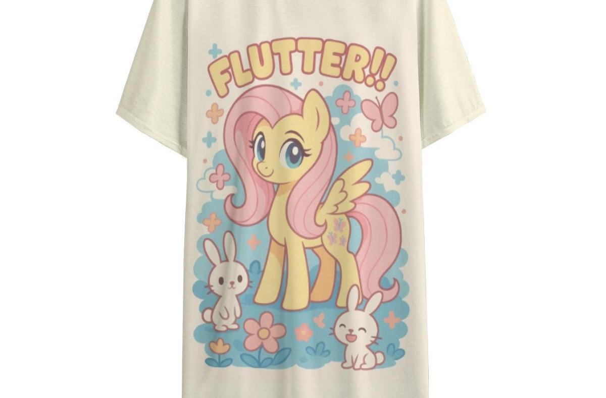 Fluttershy Cosplay (Mlp inspired) - Unisex Hoodie With Ears Best Gift