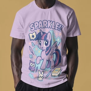 Twilight Sparkle Cosplay (Mlp inspired) - Unisex Hoodie With Ears Best Gift