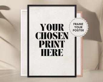 Handmade Wooden Poster Frame, Premium Quality Rustic Photo Frames for Wall Art, Custom Size Frame 8x10, 11x14, 12x18, 16x20, 18x24, 24x36
