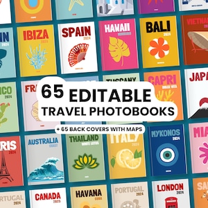 65 modelli di album fotografici di viaggio, album di viaggio personalizzato, album fotografico di lusso Assouline, album fotografico modificabile da tavolino, album di ricordi di viaggio