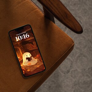 Fall Phone Wallpapers, Halloween Wallpaper iPhone, Autumn Smartphone Wallpaper Set, Cute Spooky Phone Background, Spooky Phone Background