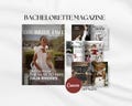 Bachelorette Party Magazine Template, Personalized Bachelorette Itinerary Template, Custom Bride to be Magazine for the Bachelorette Weekend product logo