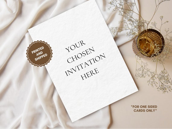 One Sided Printed Postcard - Personalised Printed Card - Printed And Shipped - Custom Postcards Print - Custom Postcard - Printed Postcard