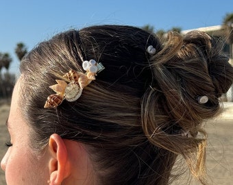 Shell barrette