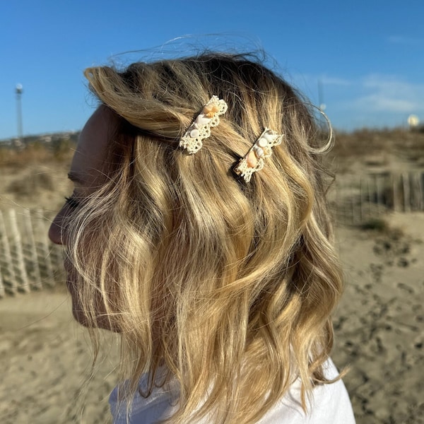 Lace barrette