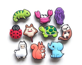 Cute Little Animals Croc Charms PVC Clog Decoration