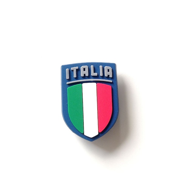 Italy Badge Croc Shoe Charm PVC Clog Decoration