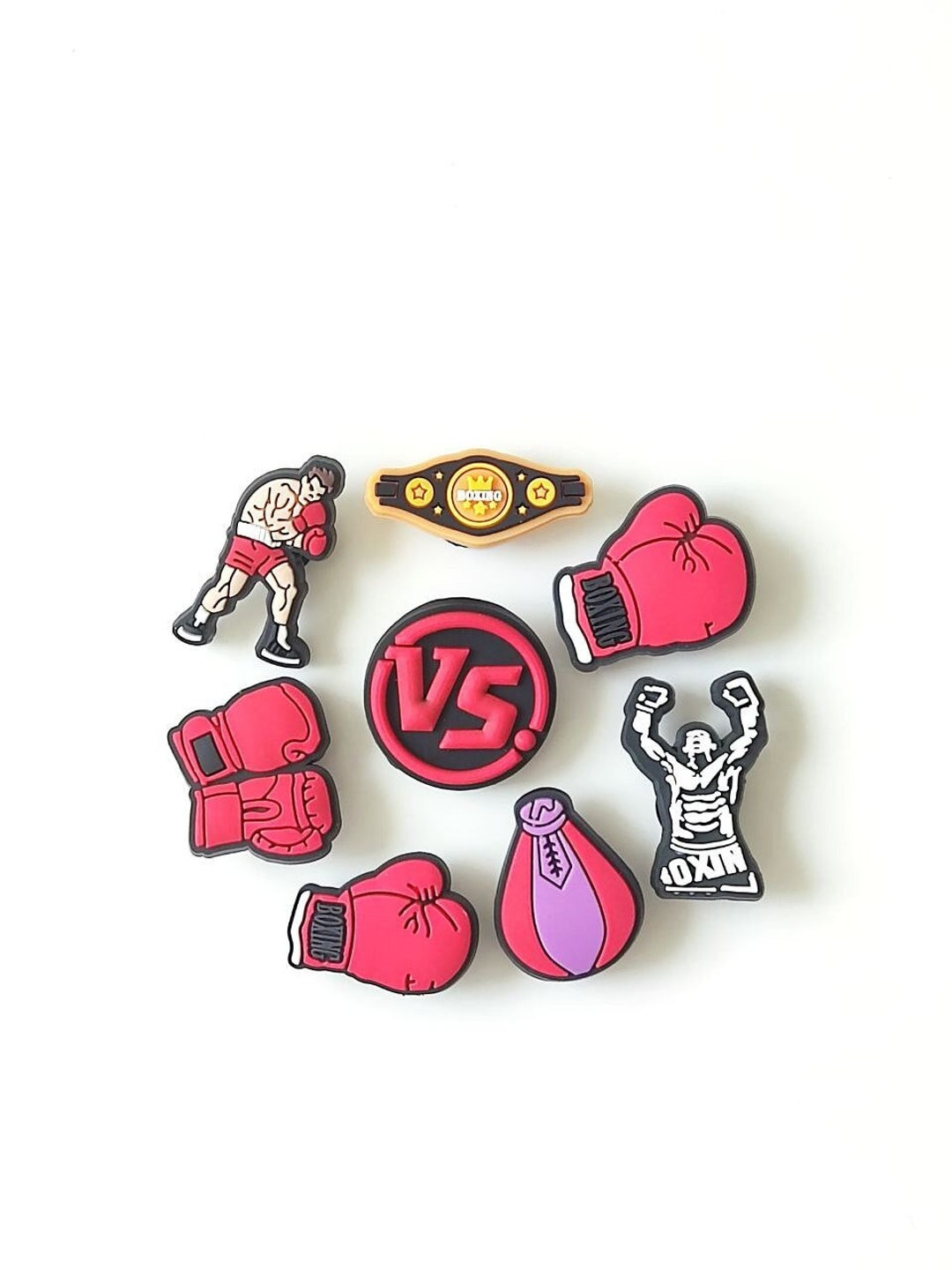 Boxing Croc Charms PVC Accessories for Clogs Etsy UK