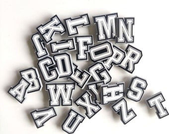 Letters and Numbers Croc Charms Decoration