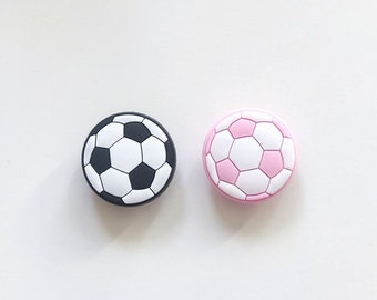 Football Croc Charm PVC Clog Accessories