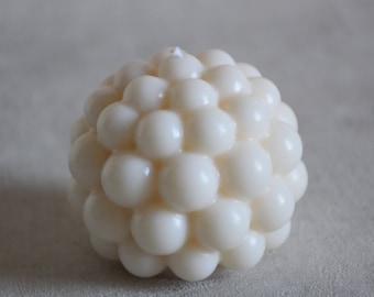 Perlenkerze | Bubble Kerze | Geschenk | Deko | Handmade