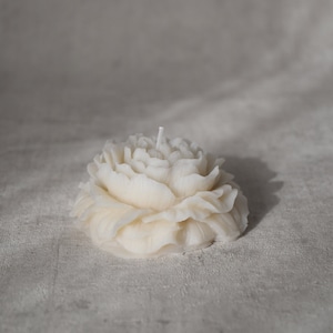 Peony Candle | Handmade
