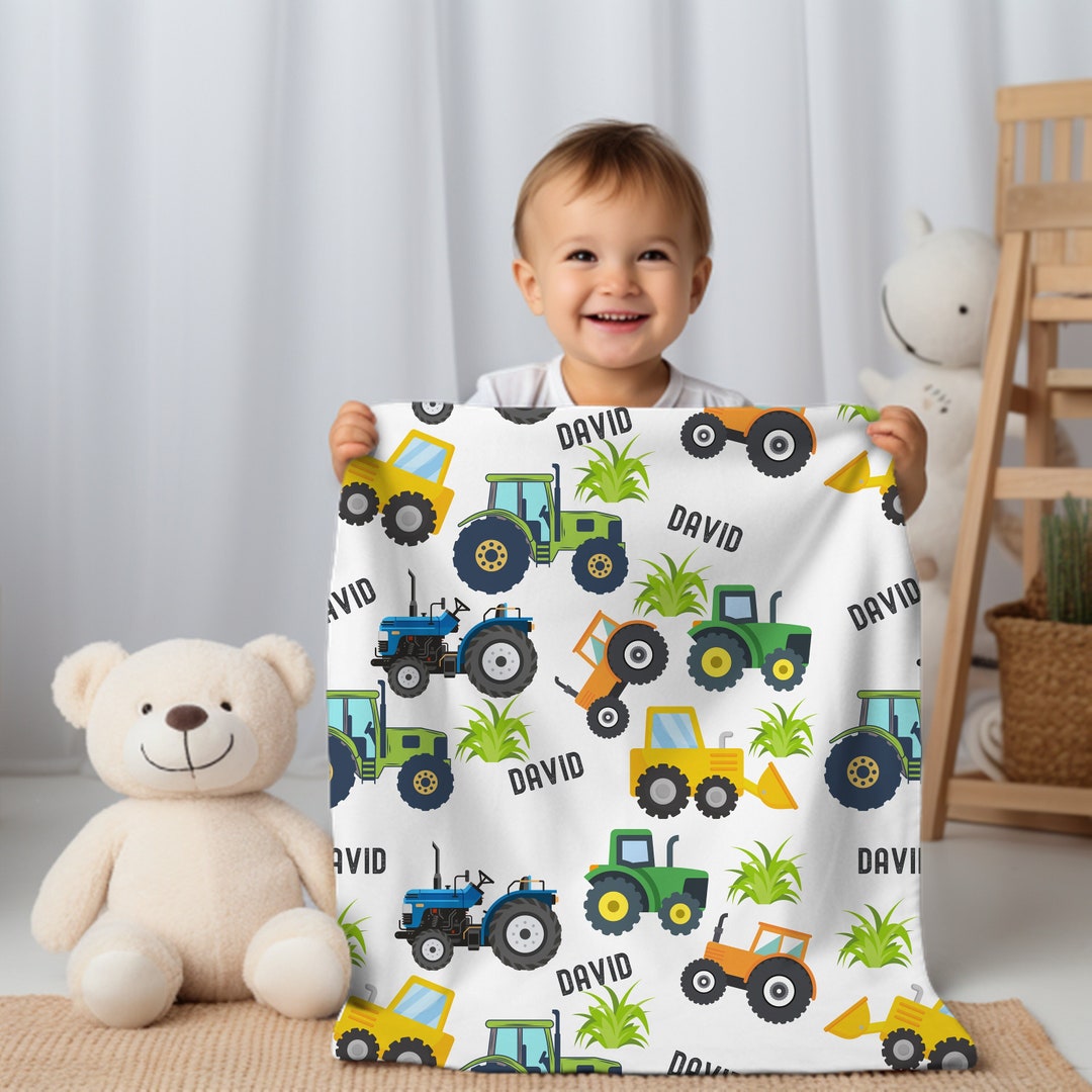 Personalized Custom Blankets, Customized Name Blanket Gift, Toddler