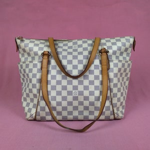 Vintage LV Totally Damier Azur Canvas MM Shoulder Bag