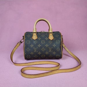 Vintage LV Speedy Bandouliere Monogram Canvas 20 Crossbody Bag