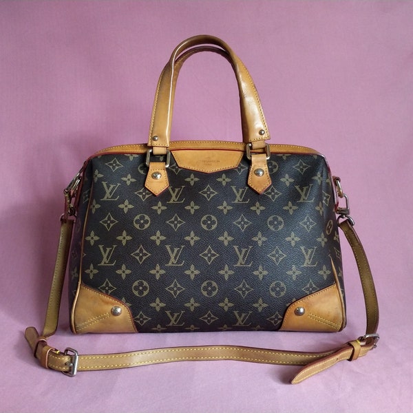 Vintage LV Monogram Canvas Retiro GM Bag.