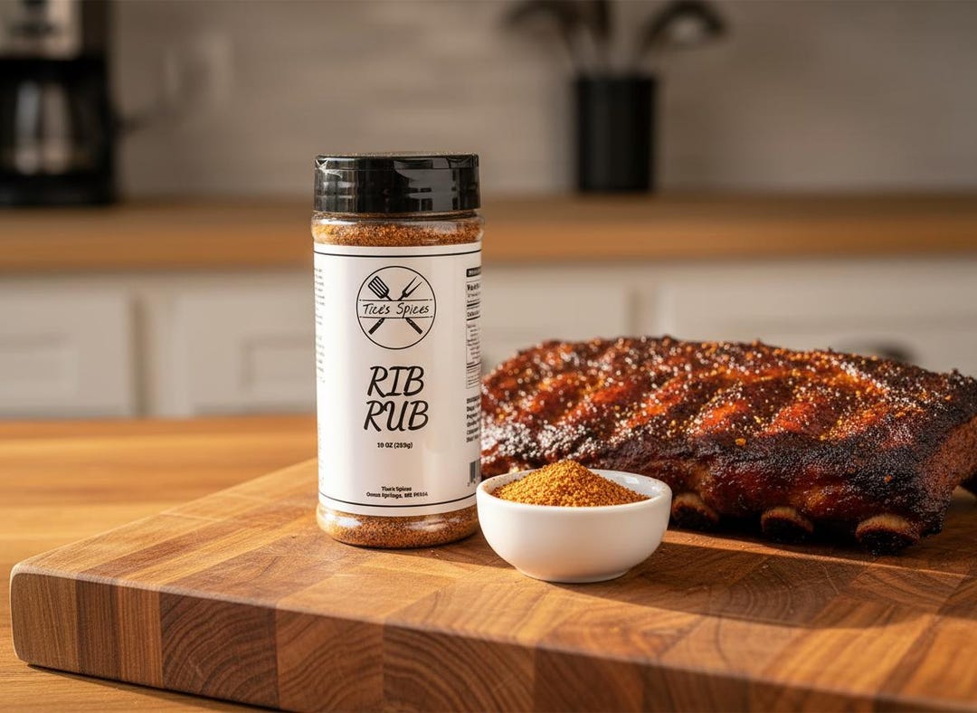 Rib Rub 10oz - Etsy