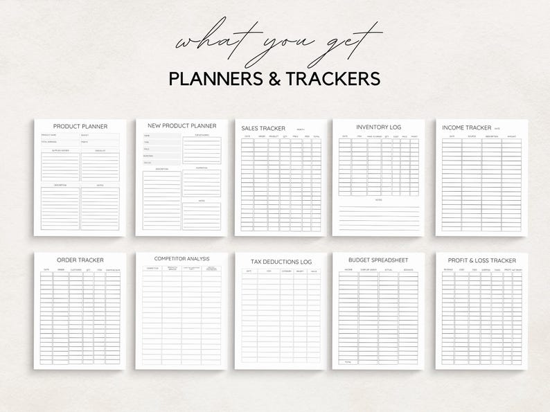 Turn your side hustle into a success story with this Side Hustle Planner! Designed for aspiring entrepreneurs, freelancers, and go-getters, this planner helps you manage your time, track finances, and set actionable goals.