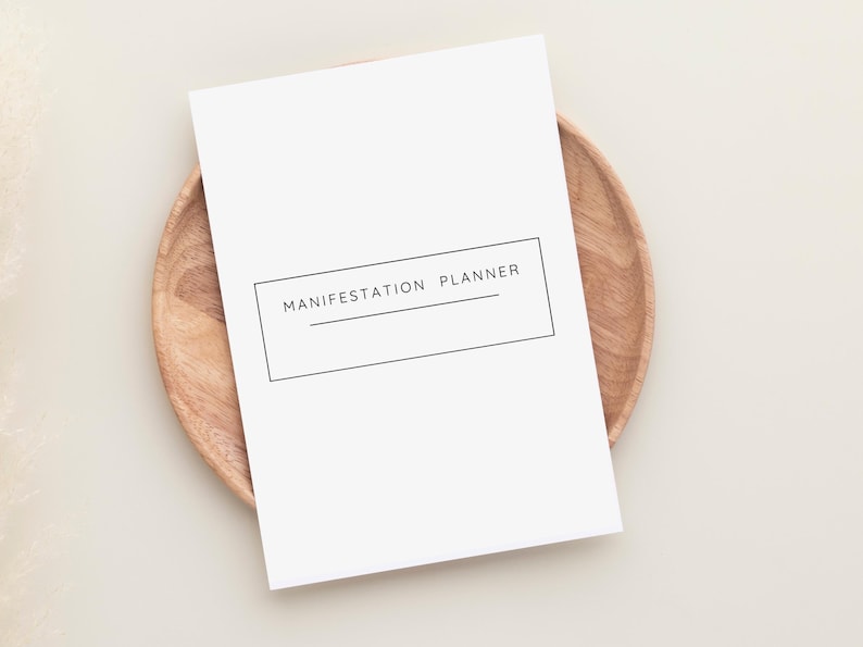 Unlock the power of your dreams with this Manifestation Planner Printable. This comprehensive Manifestation Journal is designed to help you manifest your goals, dreams, and desires using the Law of Attraction.