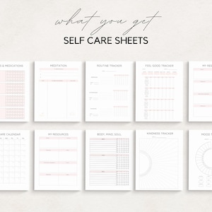 Stay organized and enhance your beauty routine with this Beauty Planner/ Self Care Planner Printable. Perfect for anyone who wants to track their skincare, makeup, haircare, and wellness goals.