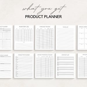 Elevate your crafting business with this Craft Business Planner! Specifically designed for crafters, this planner helps you stay organized, track sales, manage inventory, and plan your projects effectively.