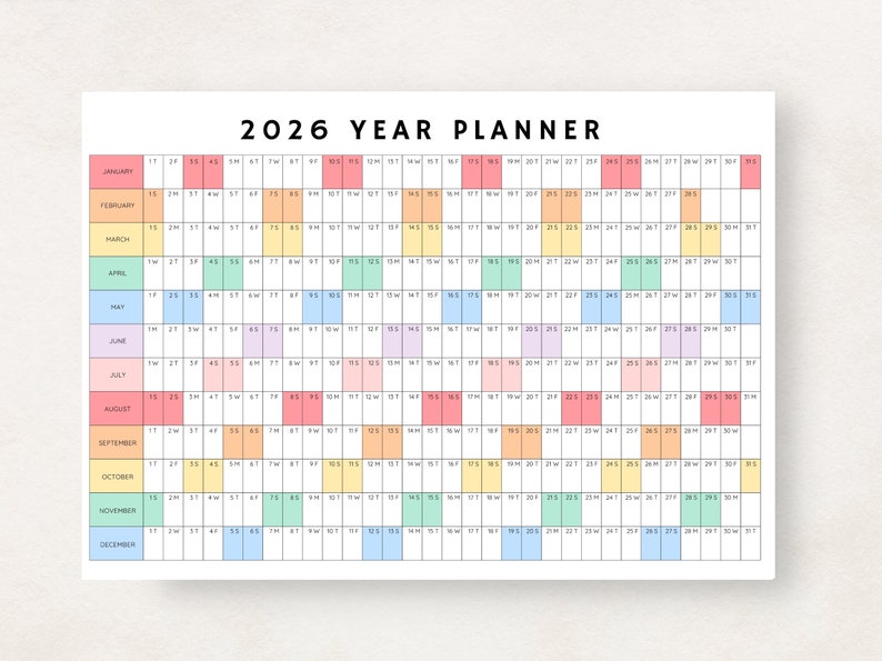 Plan ahead with this 2026 agenda.