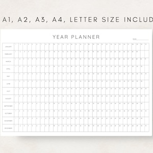 Elevate your planning with this Yearly Wall Planner. This large, printable calendar is designed for annual scheduling, providing a comprehensive view of your plans.