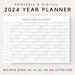 see more listings in the 2024 Year Planners section