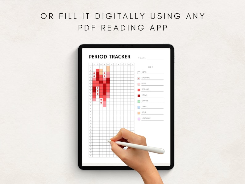 Keep track of your menstrual cycle with this Period Tracker Printable—aan essential tool designed to empower and personalize your reproductive health journey.