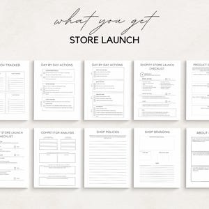 Maximize the potential of your Shopify store with this Shopify Planner. This planner is specifically designed for Shopify store owners, helping you manage products, track sales, plan marketing campaigns, and stay organized with ease.