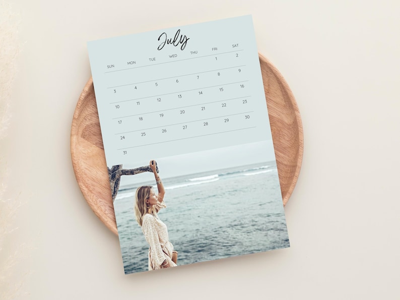 Step into 2027 with this versatile 2027 Calendar Template! This editable calendar is designed for both personal and commercial use. Add your pictures or designs effortlessly.