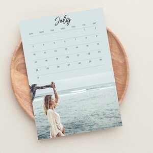 Step into the year with this versatile 2025-2026 Calendar Template! This editable calendar is designed for both personal and commercial use. Add your pictures or designs effortlessly.