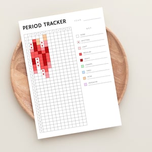 Keep track of your menstrual cycle with this Period Tracker Printable—aan essential tool designed to empower and personalize your reproductive health journey.