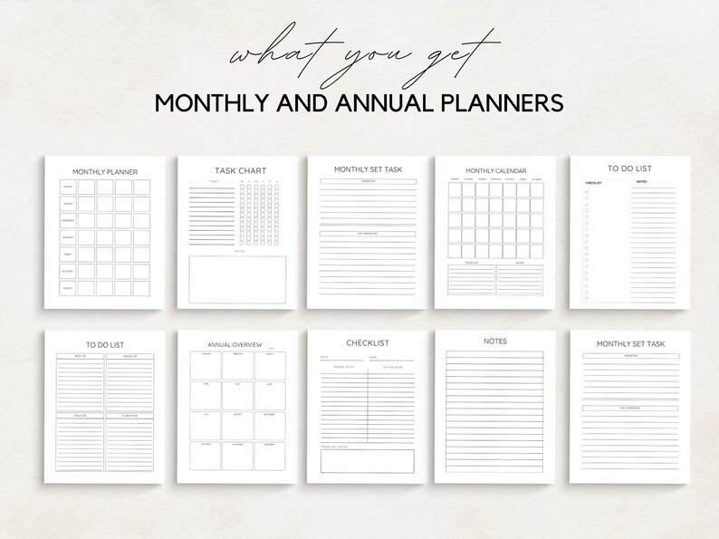 Maximize the potential of your Shopify store with this Shopify Planner. This planner is specifically designed for Shopify store owners, helping you manage products, track sales, plan marketing campaigns, and stay organized with ease.