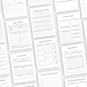 Unlock your full potential and transform your life with this Personal Growth Planner Printable. Designed to help you achieve your personal development goals, this planner will guide you through every step of your growth journey.