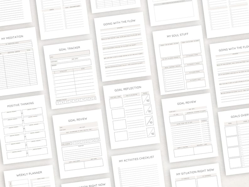 Unlock your full potential and transform your life with this Personal Growth Planner Printable. Designed to help you achieve your personal development goals, this planner will guide you through every step of your growth journey.