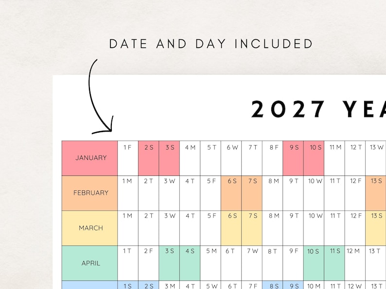 Plan ahead with this 2026-2027 Yearly Planner Printable!