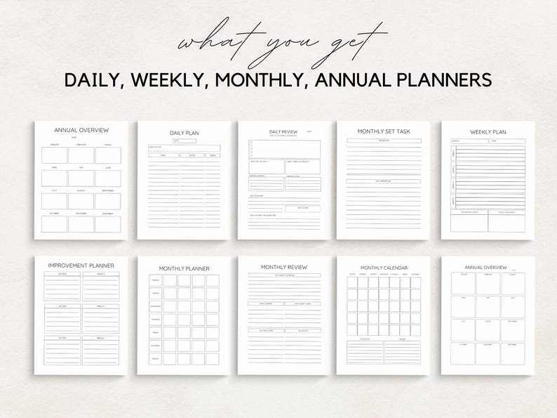 Turn your side hustle into a success story with this Side Hustle Planner! Designed for aspiring entrepreneurs, freelancers, and go-getters, this planner helps you manage your time, track finances, and set actionable goals.
