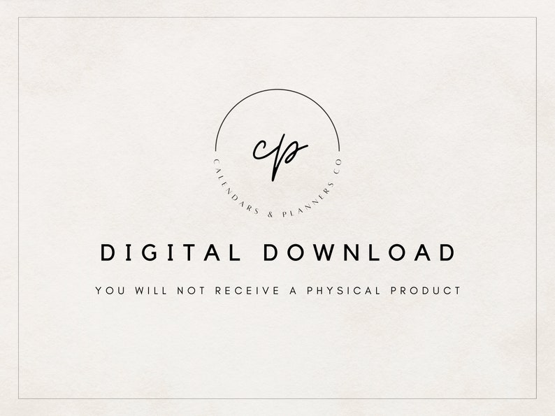 Plan ahead with this 2025 Yearly Planner Printable!