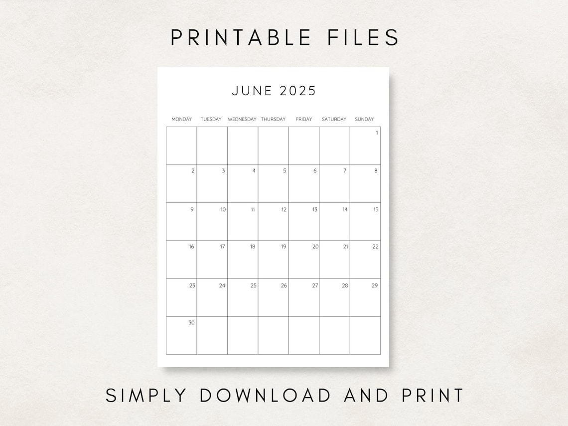 Calendar 2024 2025 Printable, Monthly Calendar, Fillable Calendar, 2024 ...
