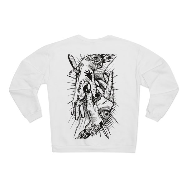 Streetwear Hands Tattoo Sweatshirt