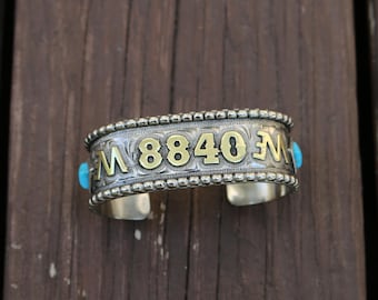 Custom Brand Cuff//Western Cuff//Cuff Bracelet//Western Bracelet