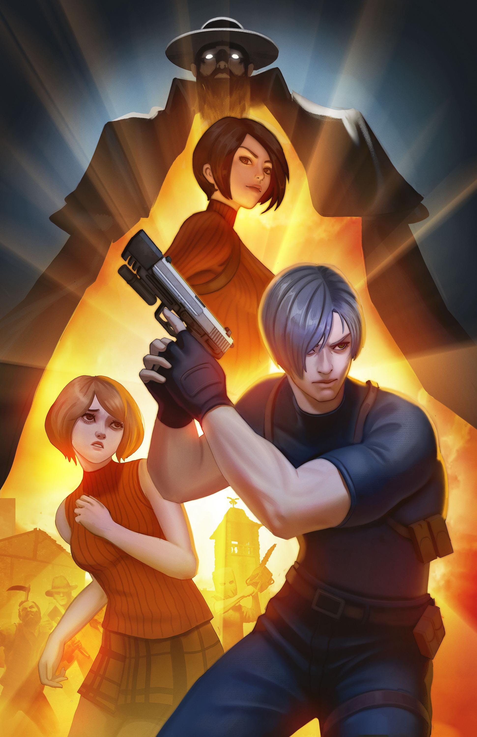 Resident Evil 4 Leon Kennedy Horror Game Room Decor Print - Etsy