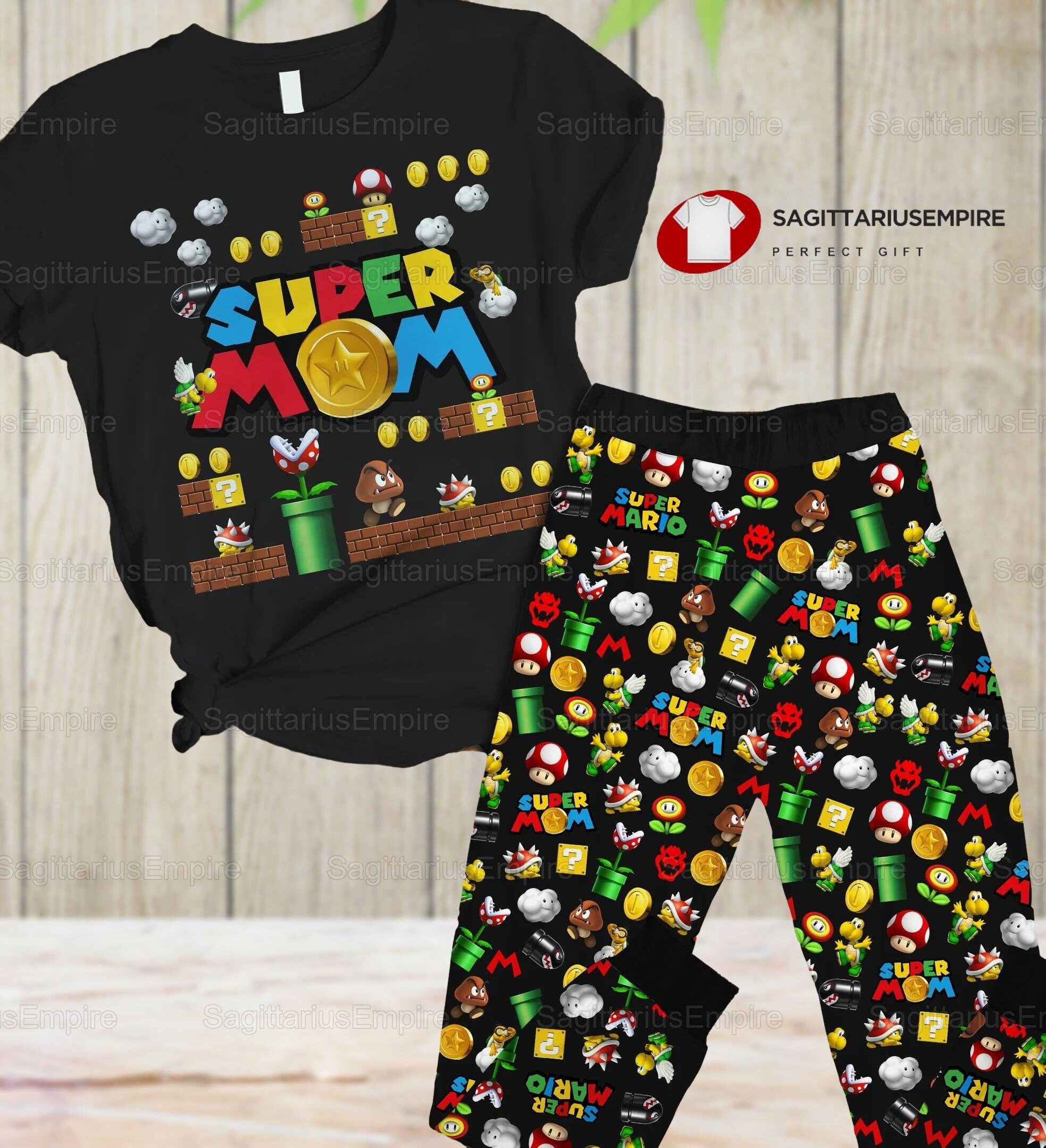 Adult mario pyjamas hot sale